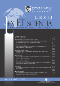LESIJ XX vol 2 2013