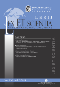 LESIJ XXI vol 2 2014