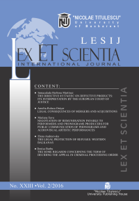 LESIJ XXIII vol 2 2016
