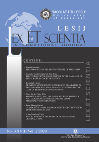 LESIJ XXVII vol 2 2020