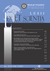 LESIJ_XXX_vol_2_2023_Coperta